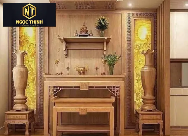 BÀN THỜ GỖ LIM BẮC CỔ ĐIỂN